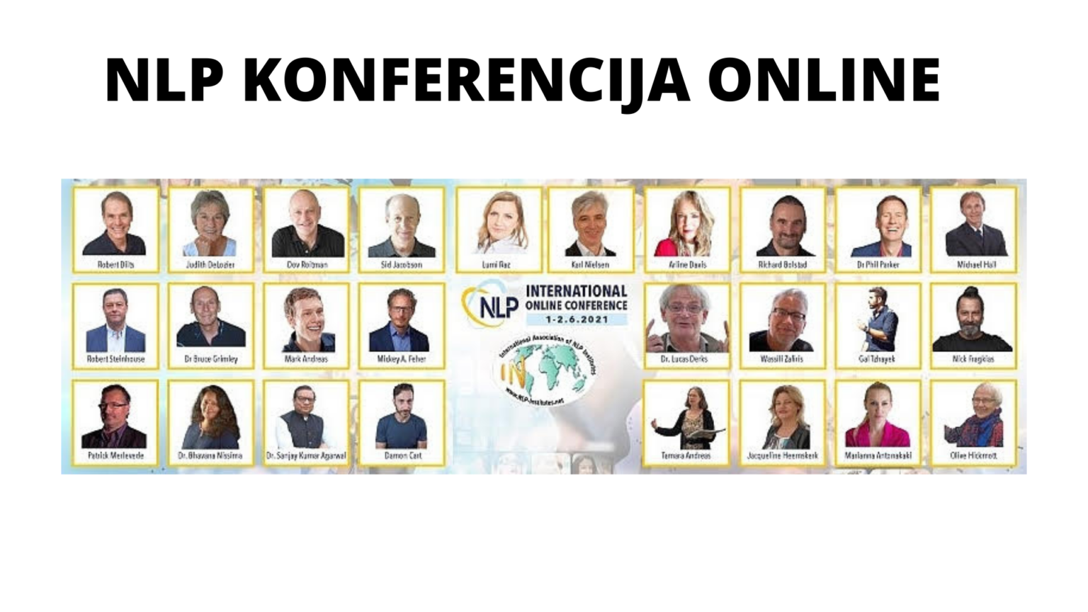 NLP INTERNATIONAL ONLINE CONFERENCE Dr Vesna Danilovac